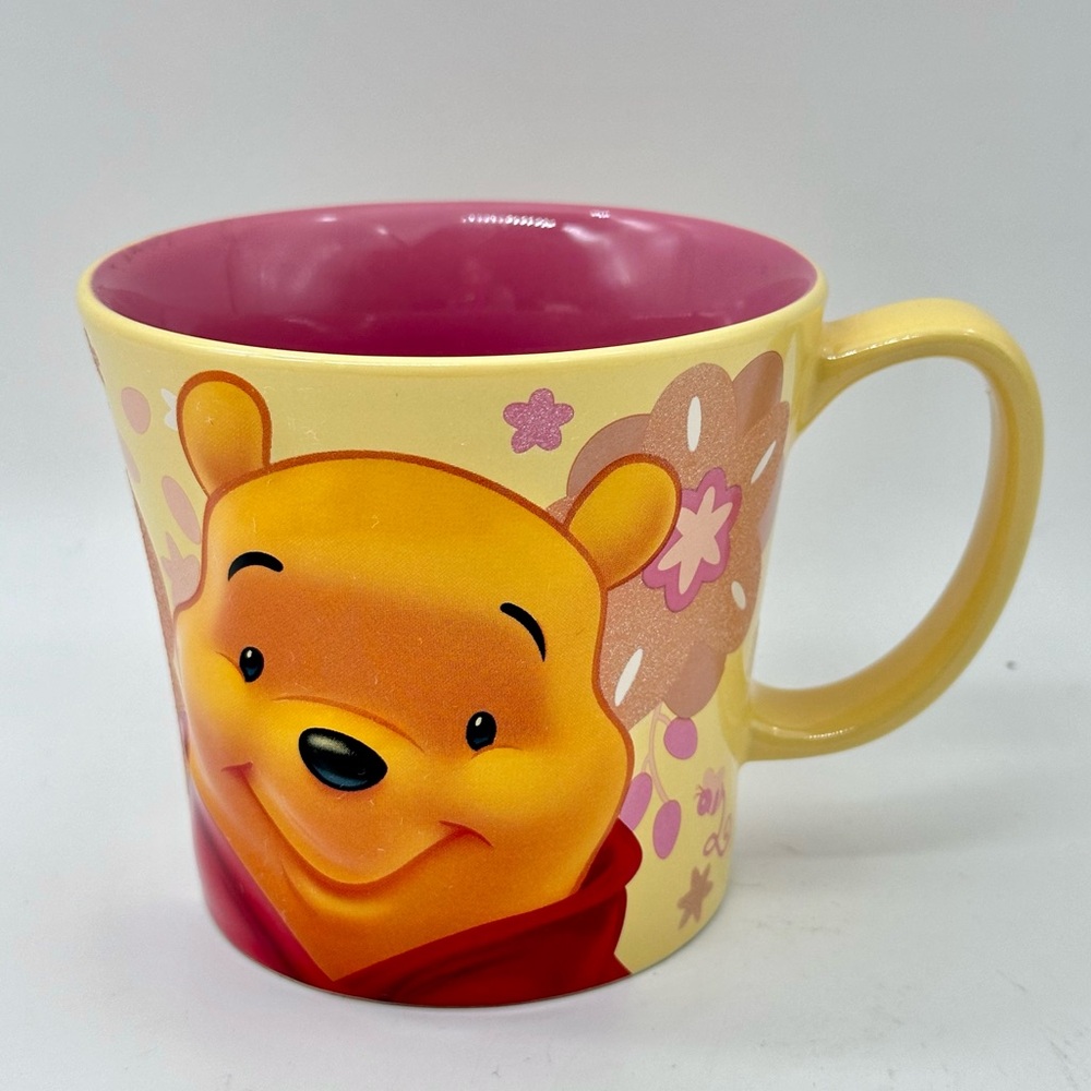 Disney Store Winnie the Pooh Vintage 3D Ceramic Mug
